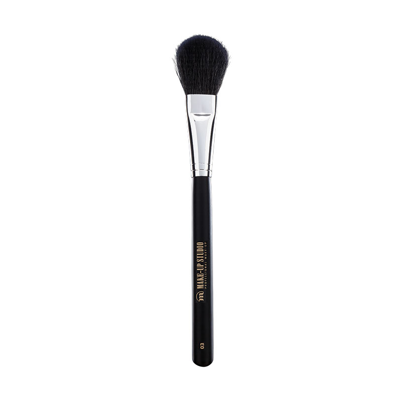 Blusher brush flat / Goat hair no. 3